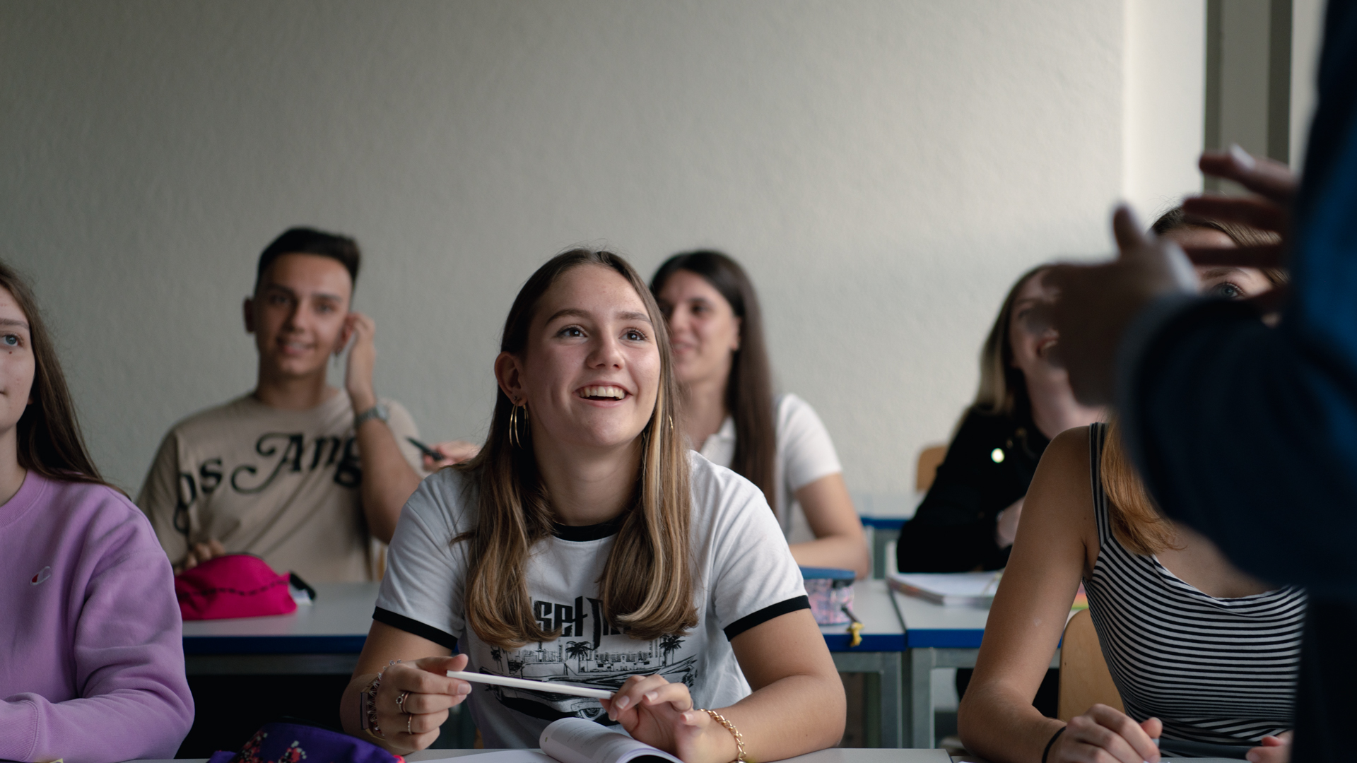 Schüler am lernen